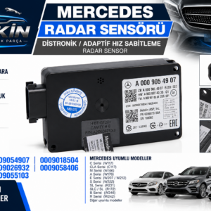 MER 117 156 166 176 207 212 222 242 246 Radar Sensörü OEM 0009054907