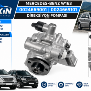 Mercedes-Benz 163 270CDI Di̇reksi̇yon Pompası OEM 0024669001 0024669101