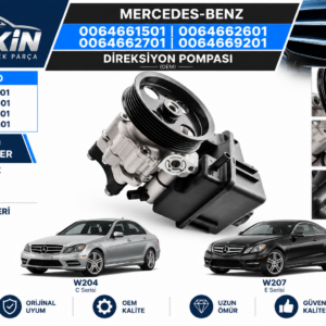 Mercedes Di̇reksi̇yon Pompası 0064661501 0064662601 0064662701