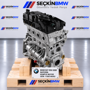 BMW E87 E90 320D N47D20A Motor Komple OEM 11002146552