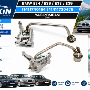 BMW Yağ Pompası OEM 11411740154-11411730475