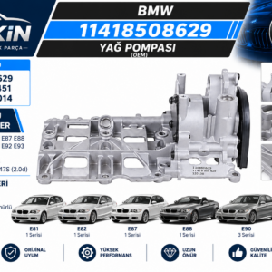BMW E81 E82 E87 E88 E90 E91 E92 E93 E60 E61 E83 E84 N47 N47S Yağ Pompası OEM 11418508629 | 11417810451 | 11417798014