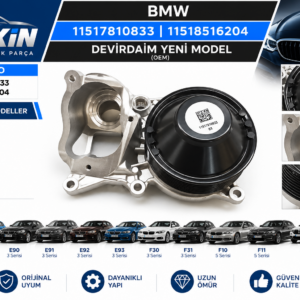 BMW N47S1 Devi̇rdai̇m Yeni̇ Model OEM 11517810833 11518516204