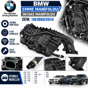 BMW Emme Manifoldu OEM 11618603914