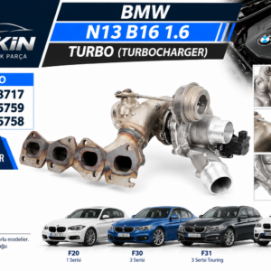 BMW Turbo OEM 11627643717 | 11627645759 | 11627645758