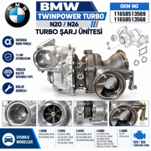 BMW Turbo 11658513569-11658513568
