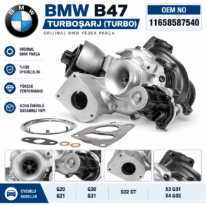 BMW G20 G21 G30 G31 G32 GT X3 G01 X4 G02 B47 Turbo 11658587540