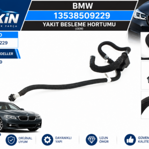 BMW F10 525XD N47S1 Yakıt Besleme Hortumu OEM 13538509229