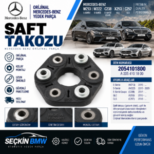 MER 213 222 238 253 257 Şaft Takozu OEM 2054101800
