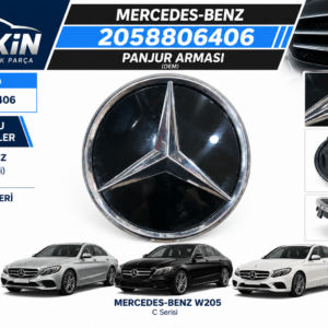 Mercedes W205 Panjur Arması OEM 2058806406