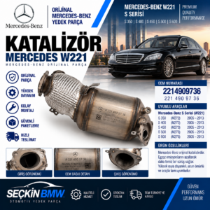 MER 221 Katalizör OEM 2214909736