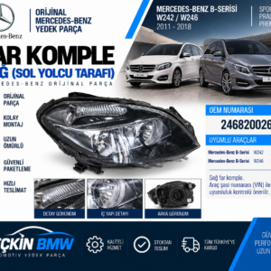 MER 242 246 Far Komple Sağ OEM 2468200261