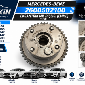 Mercedes 260 264 270 274 Eksantri̇k Mi̇l Di̇şli̇si̇ Emme OEM 2600502100 | 2600500900 | 2700500847 | 2700500447 | 2600500500 | 2700506100