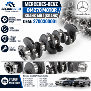 MER OM270 Krank OEM 2700300001