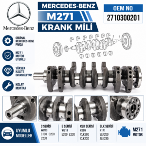 MER 271 Krank OEM 2710300201