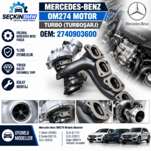 MER OM274 Turbo OEM 2740903600