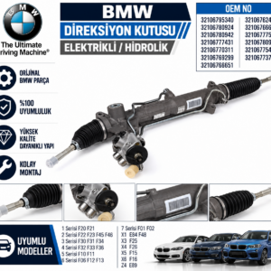 BMW Direksiyon Kutusu OEM 32106795340