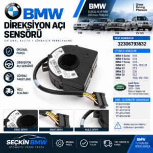 BMW E46 E39 X5 e53 LAND RANGEROVER DiReksiYon Açi Sensörü OEM 32306793632-32306789095-37146781438-37146781438-37146763916-37140147560-37140147560-37140141430-37146793632-SRO105071-XZR000010