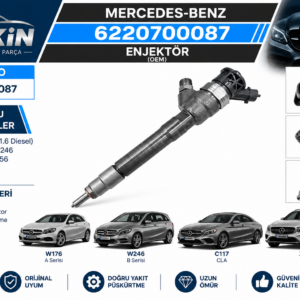 Mercedes 622 1.6 Diesel Enjektör OEM 6220700087