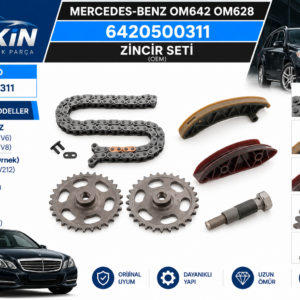 Mercedes OM642 OM628 Zi̇nci̇r Seti OEM 6420500311