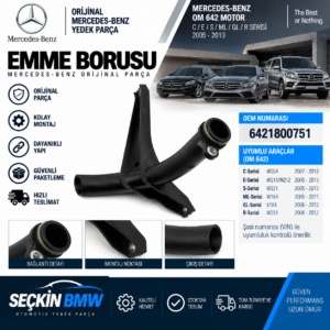 MER 642 Emme Borusu OEM 6421800751