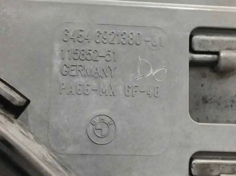 BMW E66 E65 Klima Fani OEM 64546921380 - Görsel 2