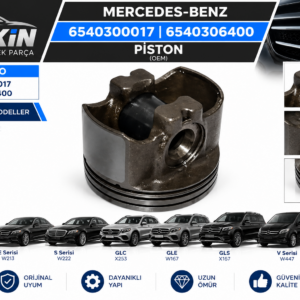 Mercedes 654 Pi̇ston OEM 6540300017 6540306400