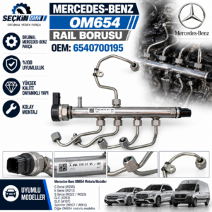 MER 654 Rail Borusu OEM 6540700195