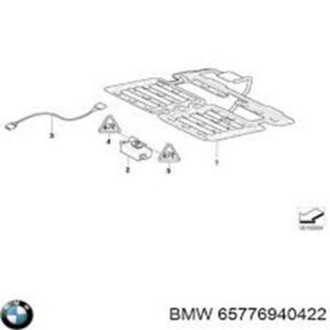 BMW E60 E61 Koltuk Doluluk Sensörü OEM 65776940422