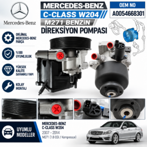 MER 204 M271 Direksiyon Pompası OEM A0054668301