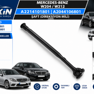 Mercedes 204 212 Şaft OEM A2214101801