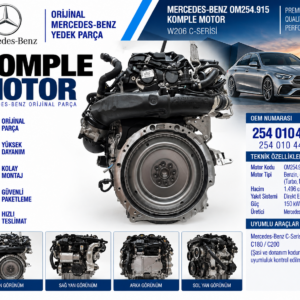 MER OM254.915 Komple Motor OEM 2540104408