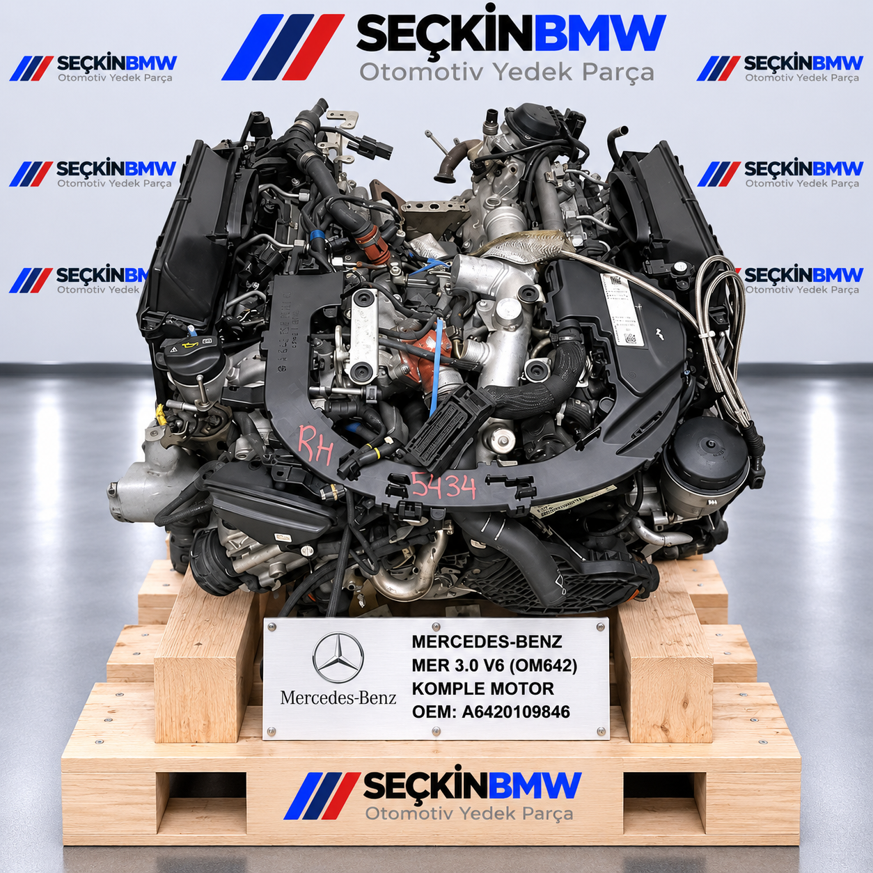 Mercedes-Benz MER Motor Komple OEM A6420109846
