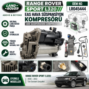 LAND ROVER RANGE SPORT 2010 Eas Hava Süspansiyon Kompresörü LR045444