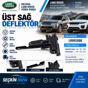 LAND RANGE ROVER Üst Sağ Deflektör OEM LR092686