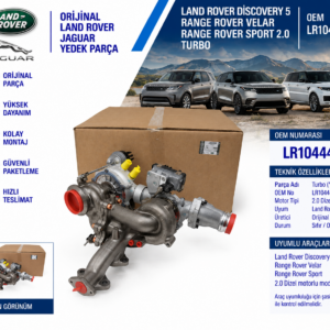 LAND ROVER Y.M DİZEL DİSCOVERY 5 RANGE ROVER VELAR RANGE ROVER SPORT 2.0 Turbo OEM LR104440