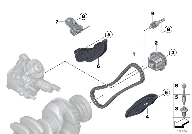 BMW N47 E81 E87LCI E88 E82 F20 F20LCI F21 F21LCI F22 F45ACTİVETOURER F46GRANTOURER E90 E90LCI E91 E91LCI E92 E92LCI E93 E93LCI F30 F30LCI F31 F31LCI F34GT F34GTLCI F32 F32LCI F33 F33LCI F36GRAN F36GRANLCI E60LCI E61LCI F07GT F07GTLCI F10 F10LCI F11 F11LCI F06GRAN F06GRANLCI F12 F12LCI F13 F13LCI F01 F01LCI F02 F02LCI X1E84 X1F48 X3E83LCI X3F25 X4F26 X5E70LCI X5F15 X6E71 X6F16 MINI R56LCI F55 F56 R55LCI F54 R57LCI F57 R58 R59 R60 F60 R61 Zincir Kizaği OEM 13528515671 - Görsel 4