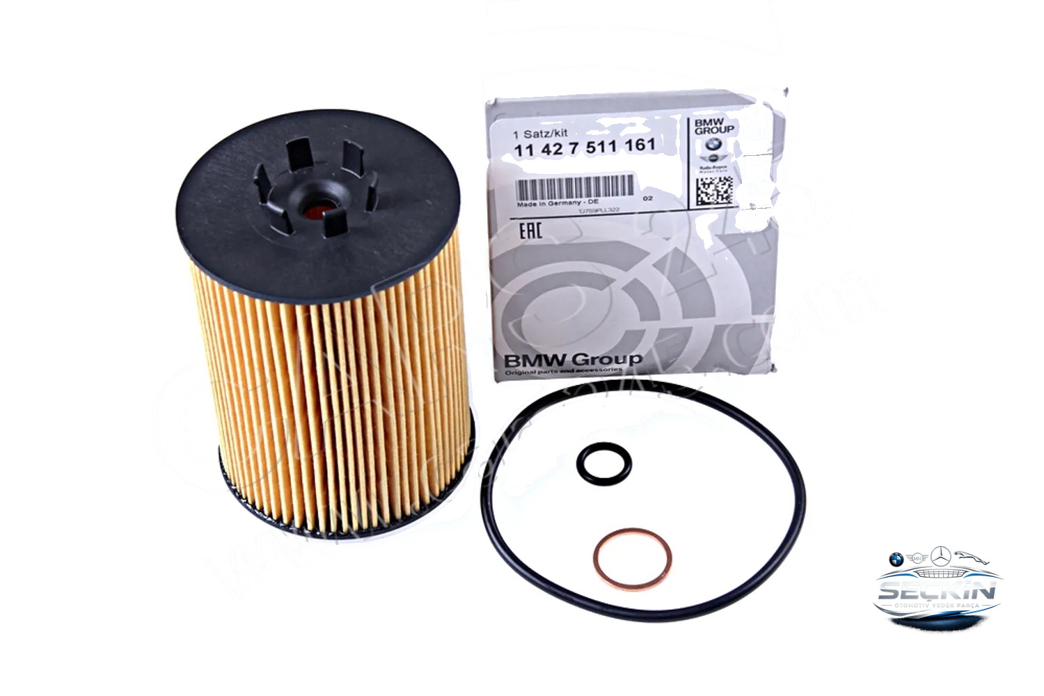BMW N62 5.45 6.45 7.35 7.45 E65 Yağ Fi̇ltresi̇ OEM 11427511161