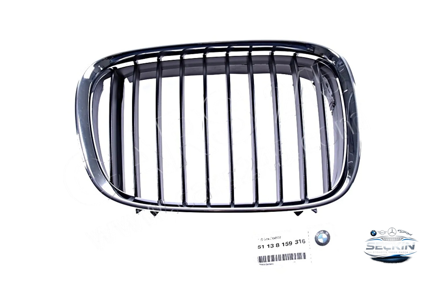 BMW E39 520D 520İ 523İ 525D 525İ 525TD 525TDS 528İ 530D 530İ Panjur Sağ E.M OEM 51138159316