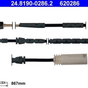 BMW E90 E91 E92 X1 E84 Balata Fi̇şi̇ Ön Sol OEM 34356792561