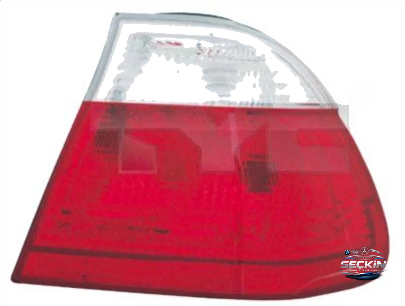 BMW E46 Stop E.M Beyaz 4 Kapi Sol OEM 63218383821